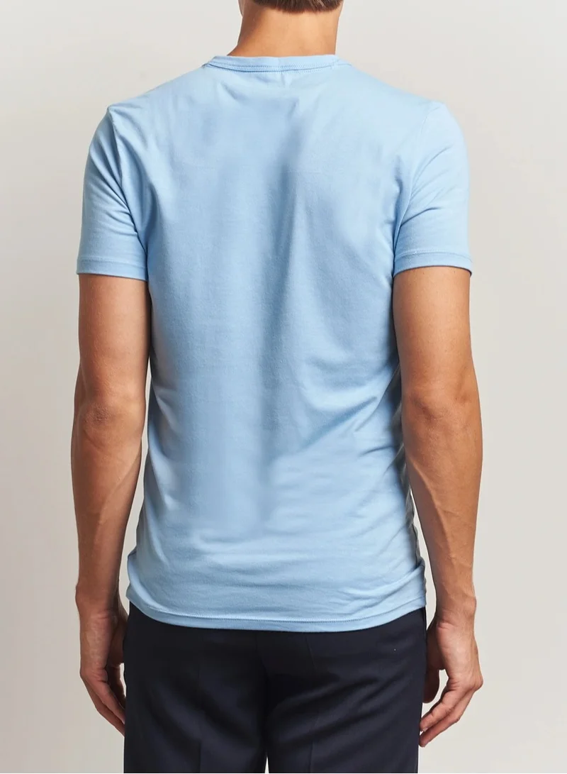 CALVIN KLEIN 3 Pack Slim T-Shirts - Cotton Stretch Blend